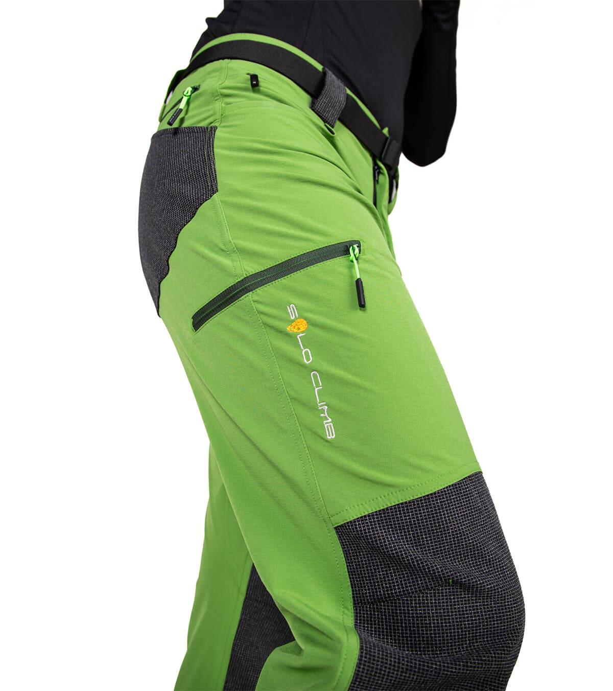 Pantalón de Montaña, Trekking y Escalada Invernal Comicci Unisex Verde 3/6