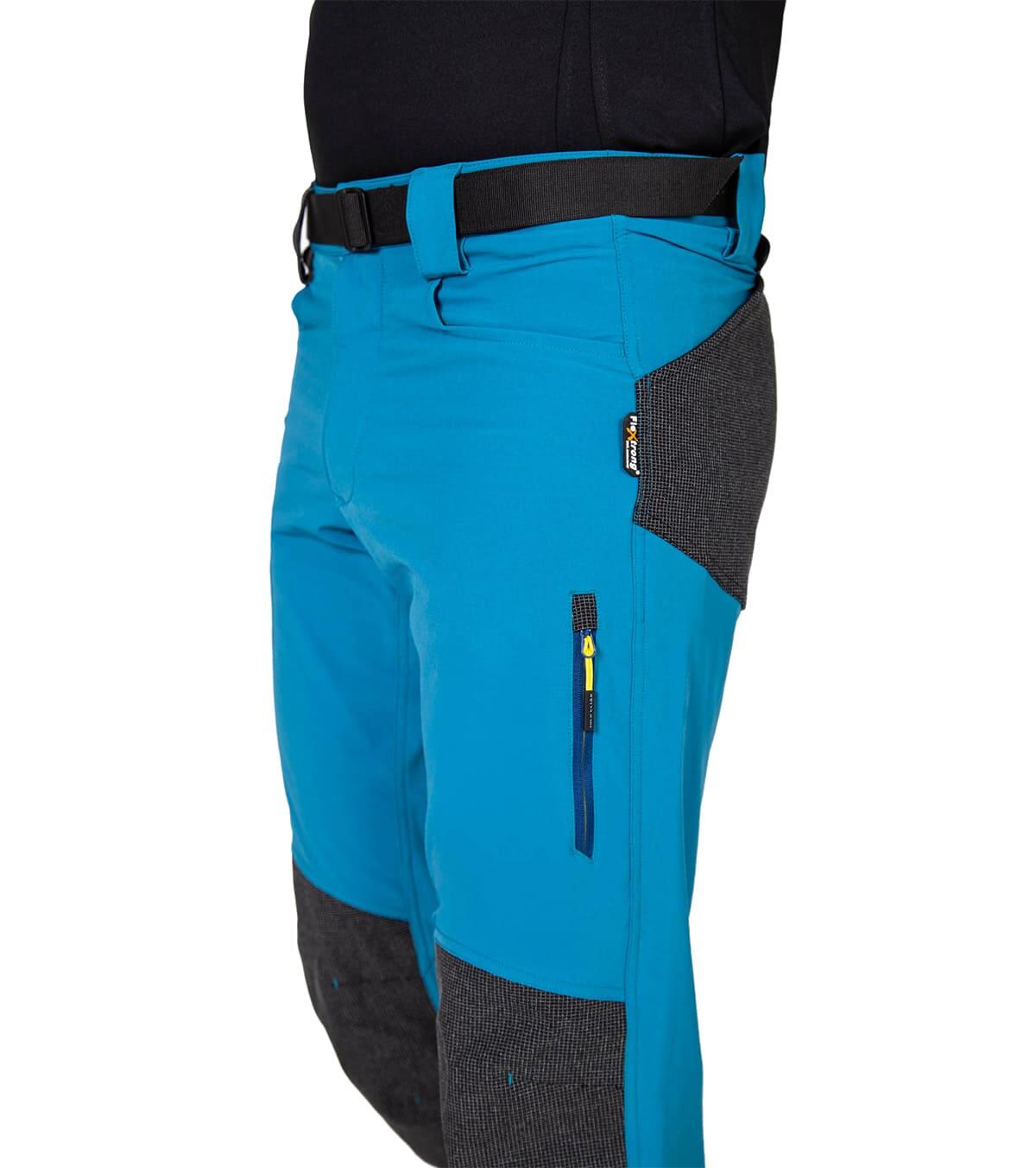 Pantalón de Montaña, Trekking y Escalada Invernal Comicci Unisex Azul 3/6