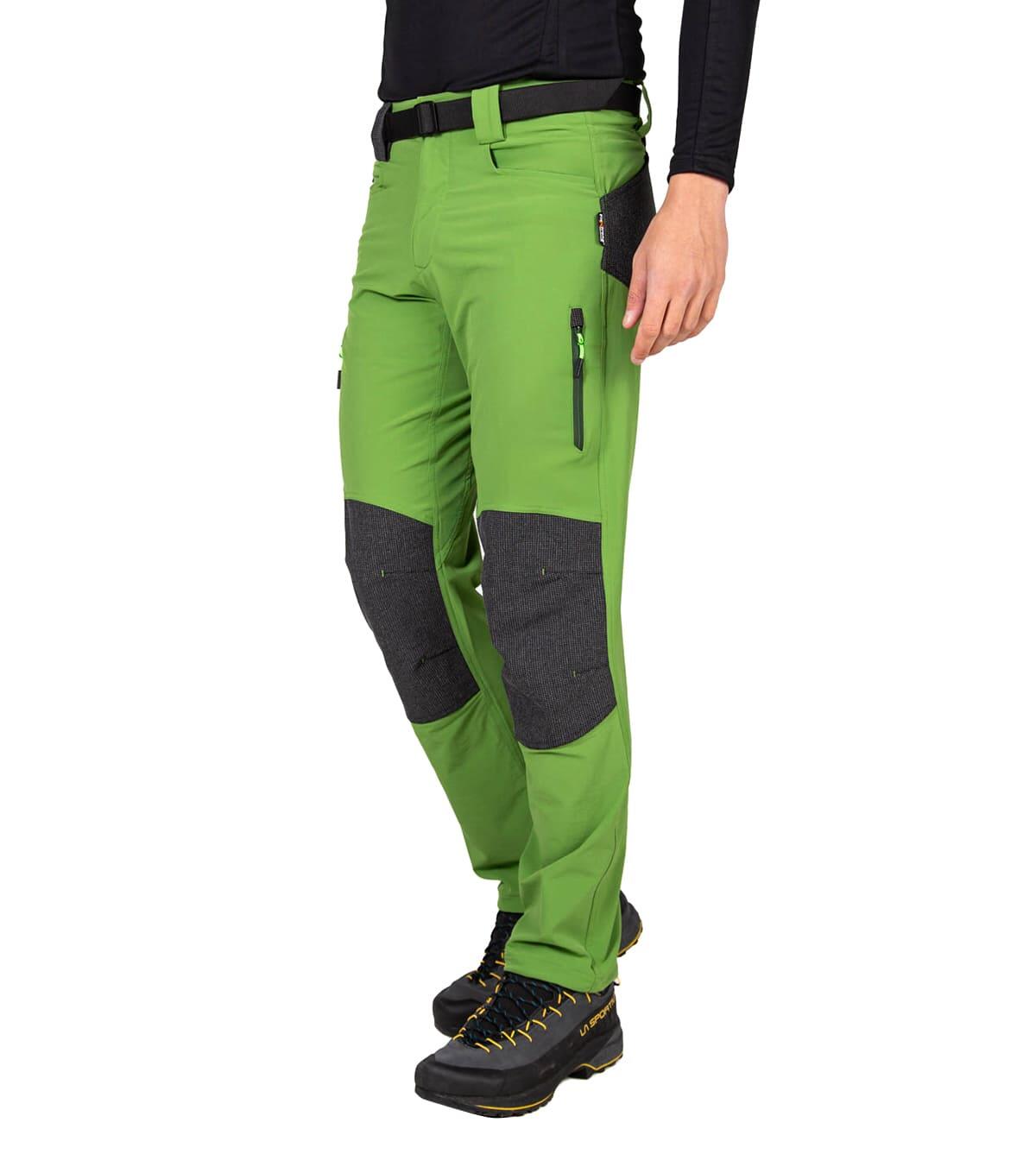 Pantalón de Montaña, Trekking y Escalada Invernal Comicci Unisex Verde 2/6