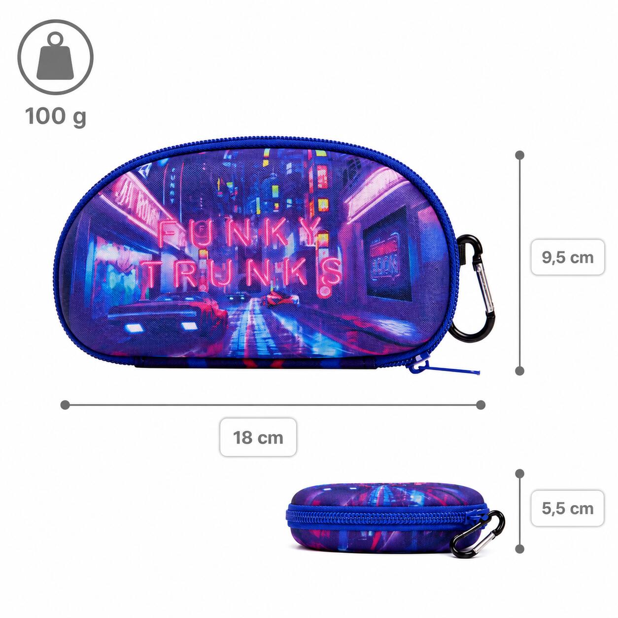 Twarde etui na okulary FUNKY TRUNKS Cyber City 4/5