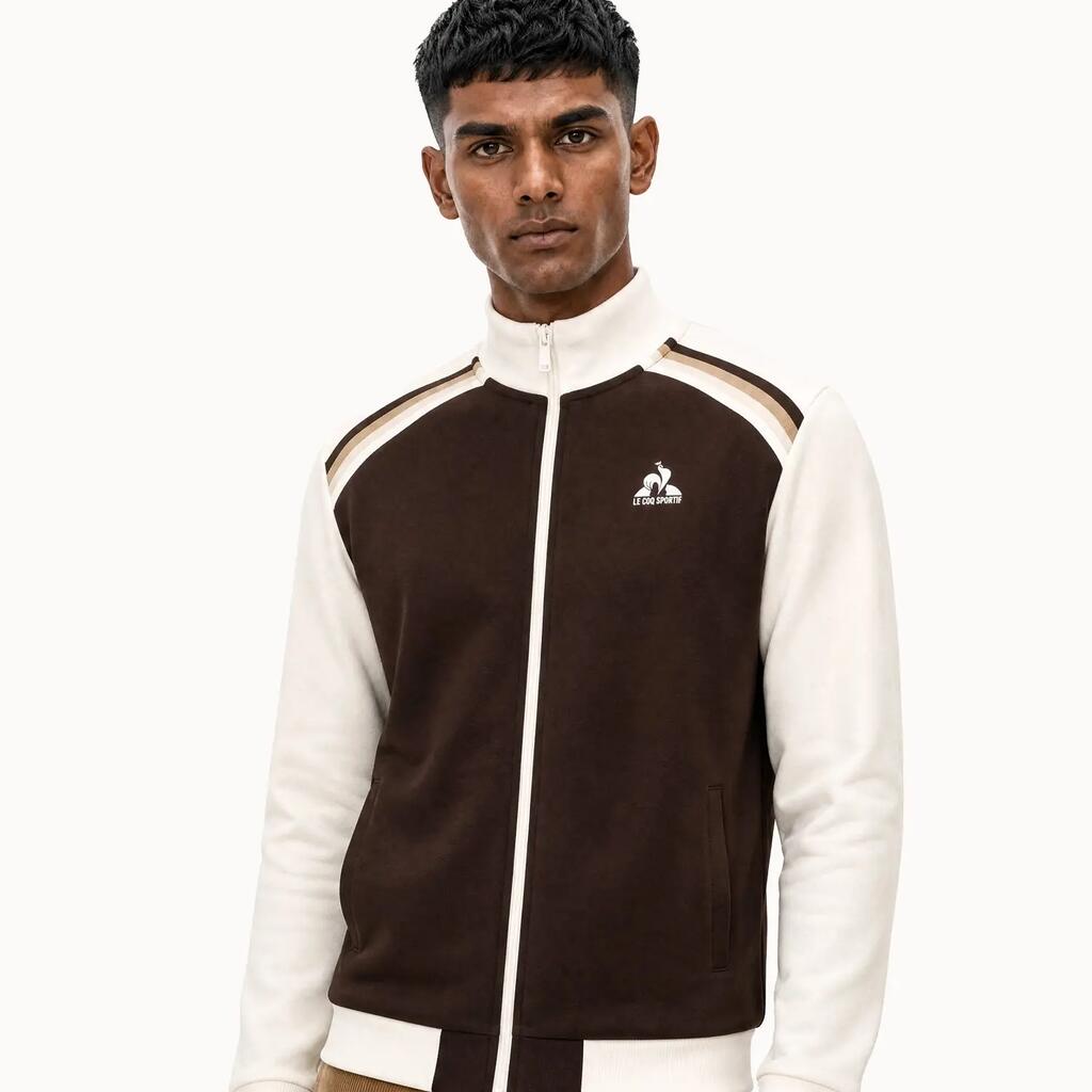 Full zip sweatshirt Le Coq Sportif Heritage
