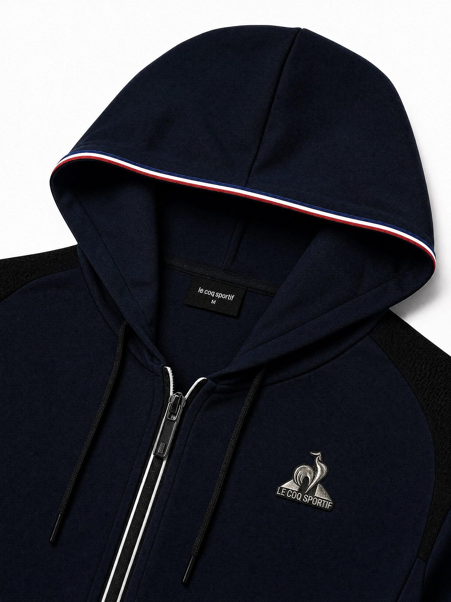 Veste zippée à capuche Coq d'Argent en jersey effet piqué Coq d'argent 4/5