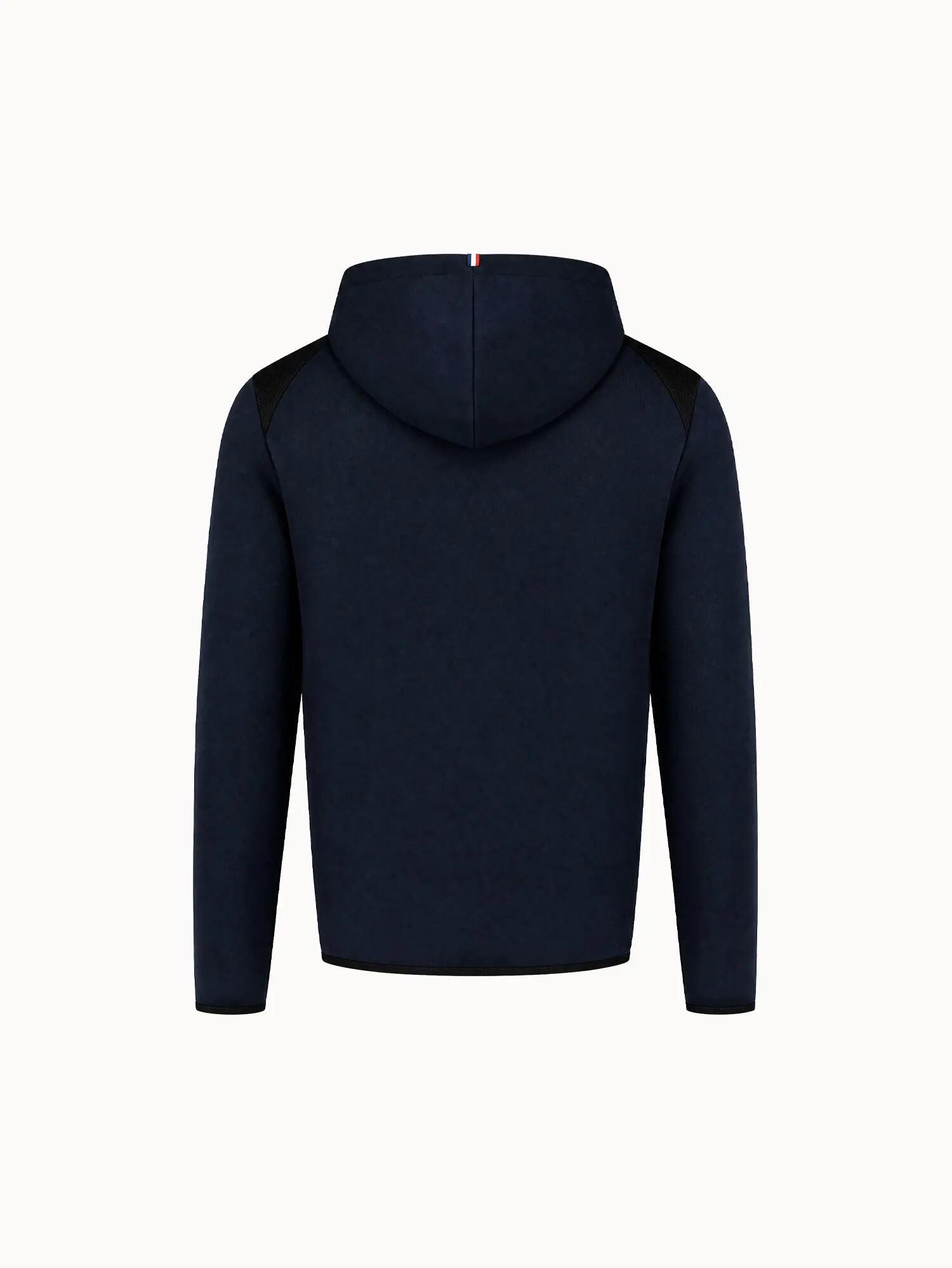 Veste zippée à capuche Coq d'Argent en jersey effet piqué Coq d'argent 3/6