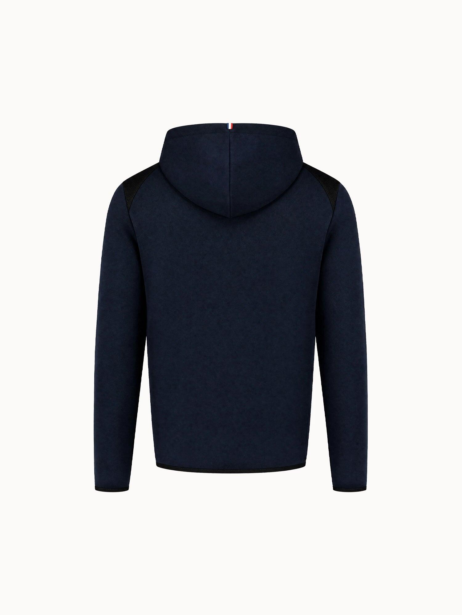 Veste zippée à capuche Coq d'Argent en jersey effet piqué Coq d'argent 3/5