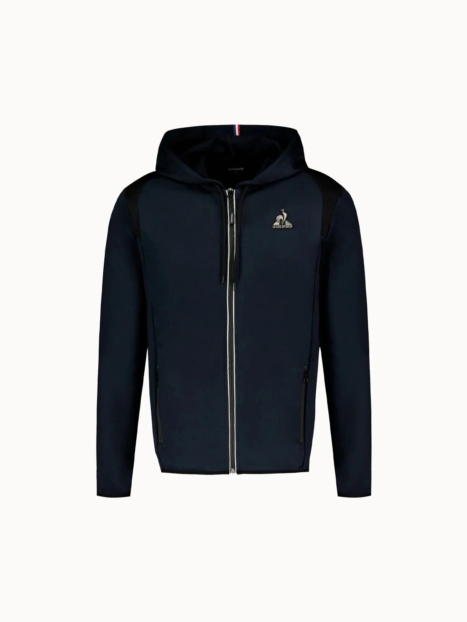 Veste zippée à capuche Coq d'Argent en jersey effet piqué Coq d'argent 2/6