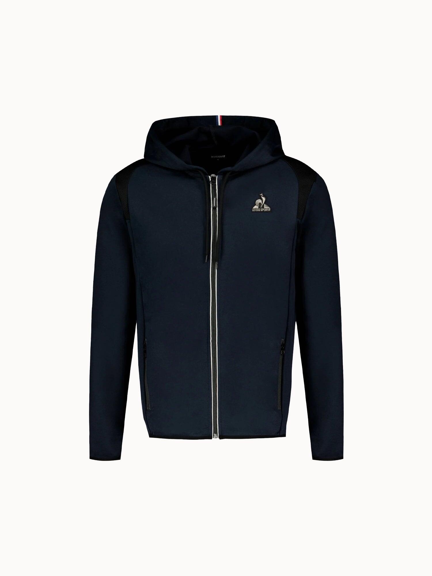 Veste zippée à capuche Coq d'Argent en jersey effet piqué Coq d'argent 2/5