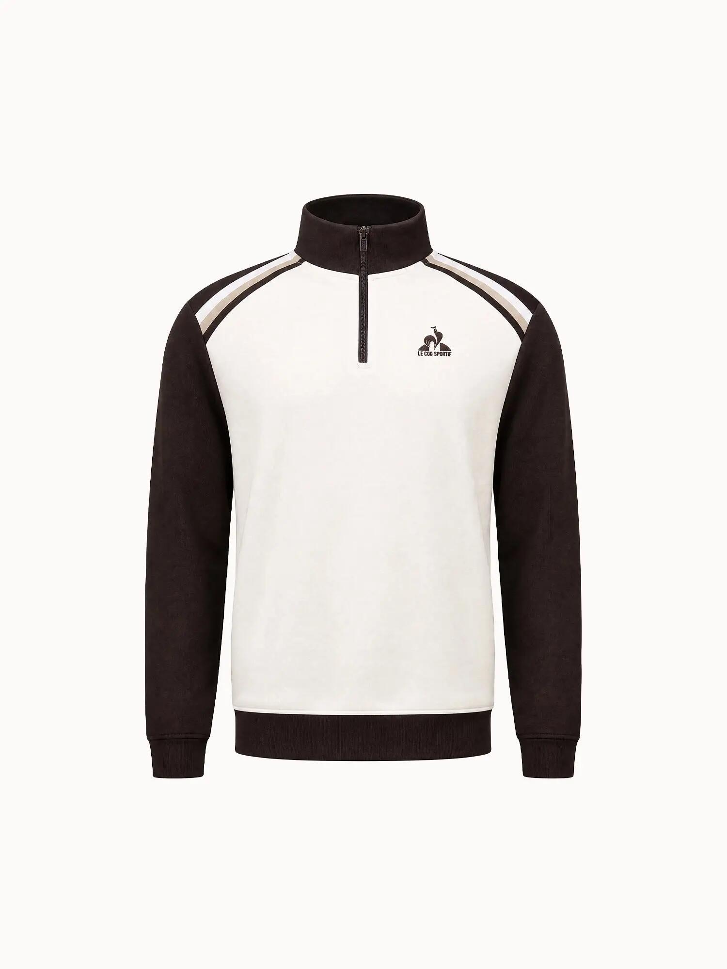 Felpa con cerniera a metà Le Coq Sportif Heritage 2/7