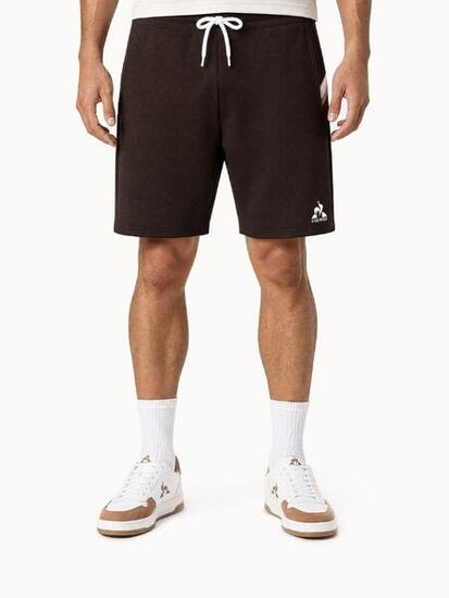 Short en molleton léger avec bandes rayées côtés Heritage