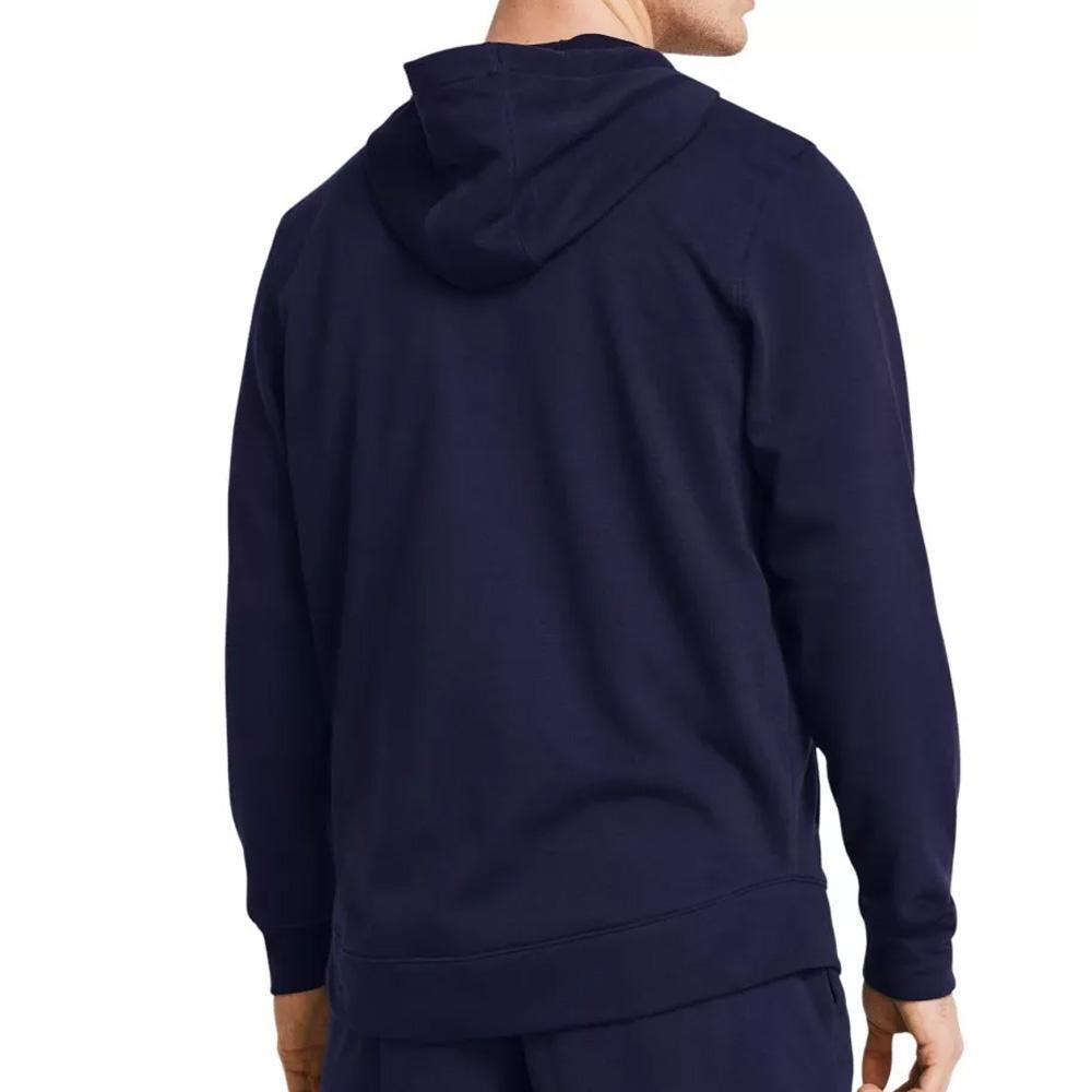 Felpa Uomo Under Armour Rival Full Zip Blu Navy 3/5