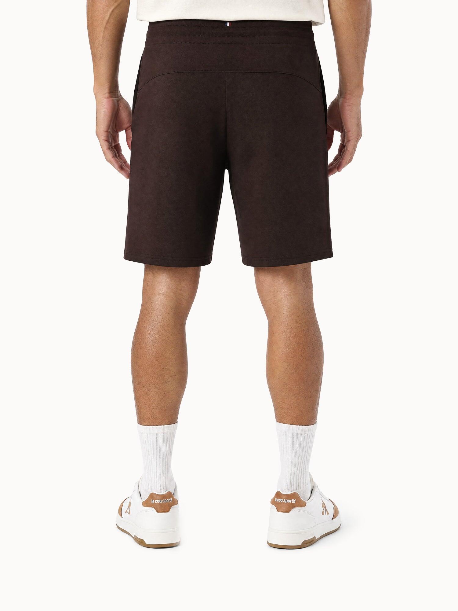Short en molleton léger avec bandes rayées côtés Heritage 4/7