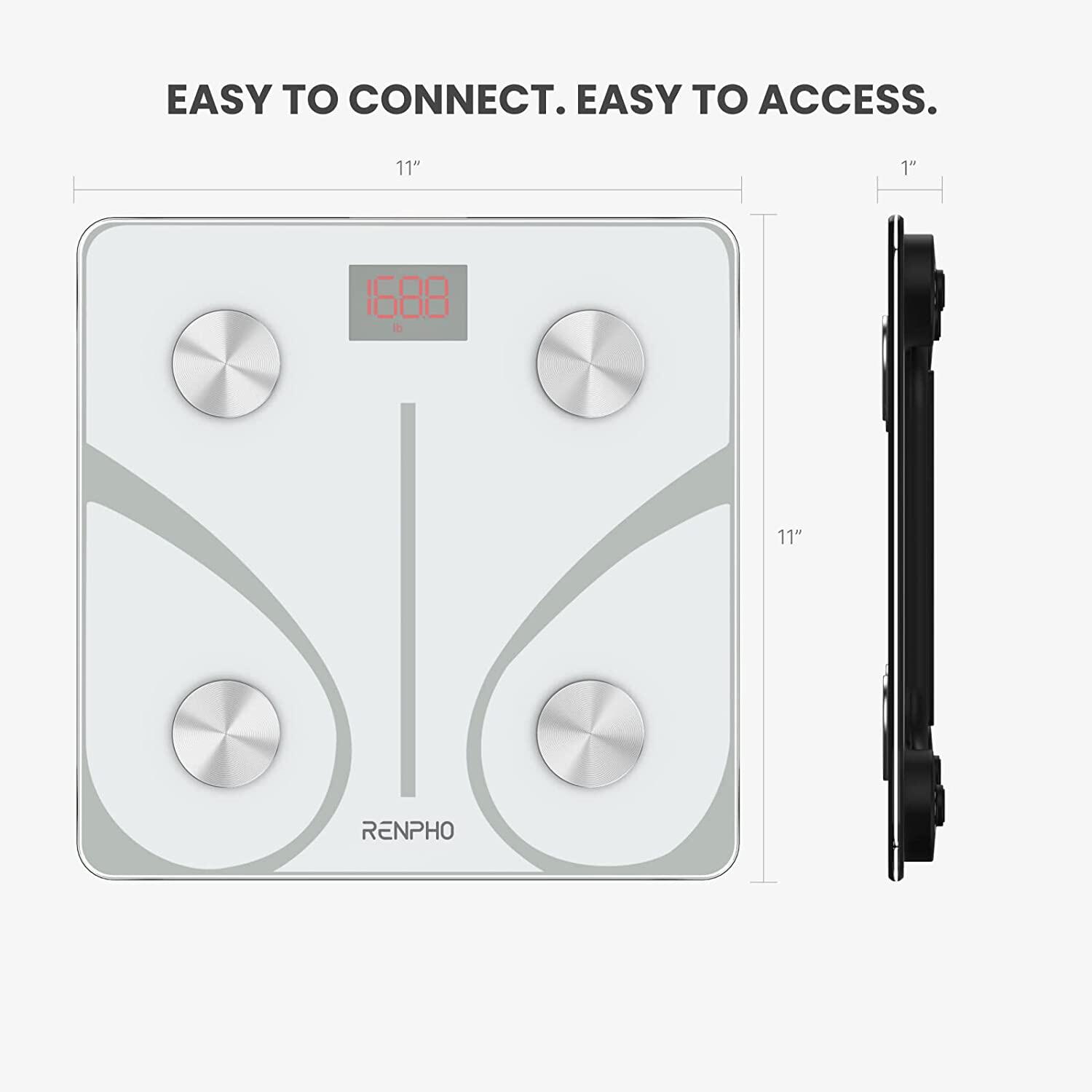 Báscula de baño - grasa corporal, bluetooth - renpho 5/5