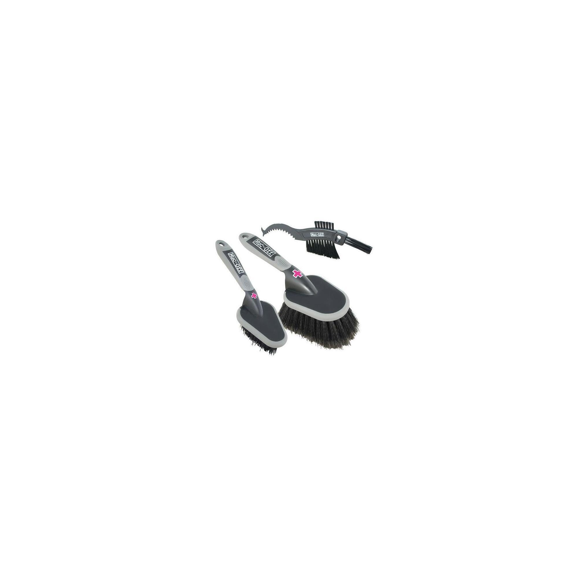 Muc-Off 3 x Set de perii pentru biciclete