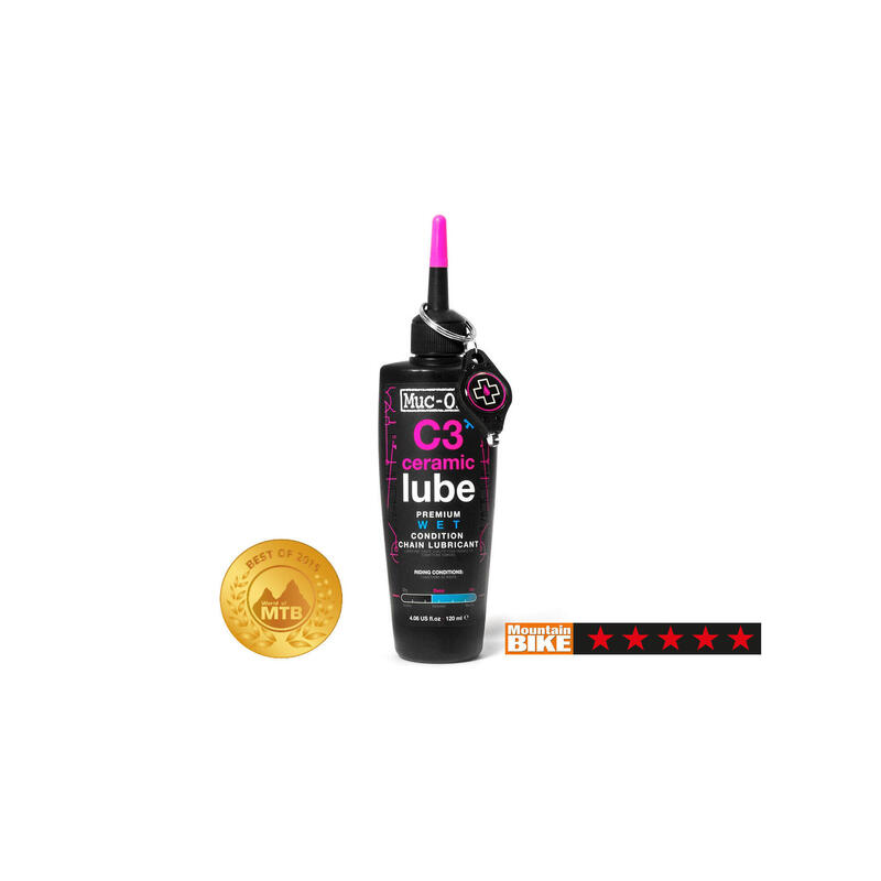 Muc-Off C3 Ceramic Wet Lube Nassschmiermittel 120 ml