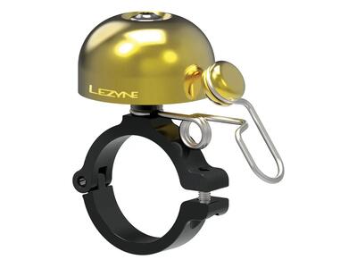 Lezyne klingel classic stainless brass messing-schwarz