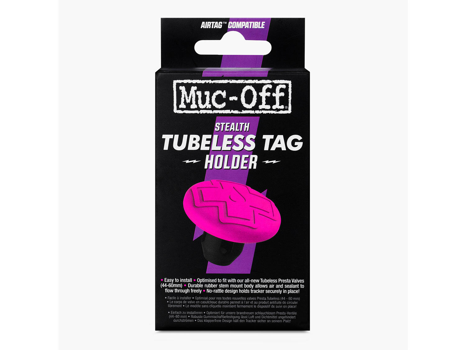 Muc-Off Tubeless Tracker Holder Pink 7/7
