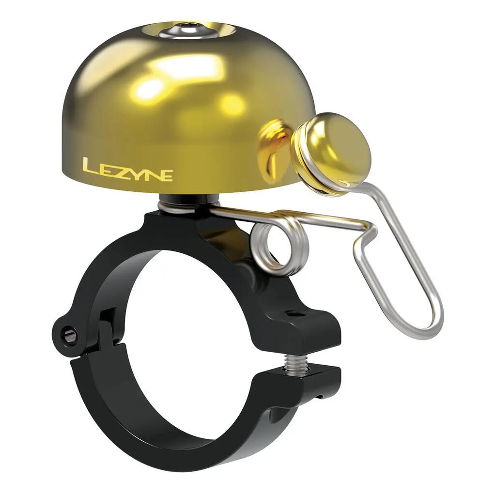 Lezyne Klingel Classic Stainless Brass messing-schwarz
