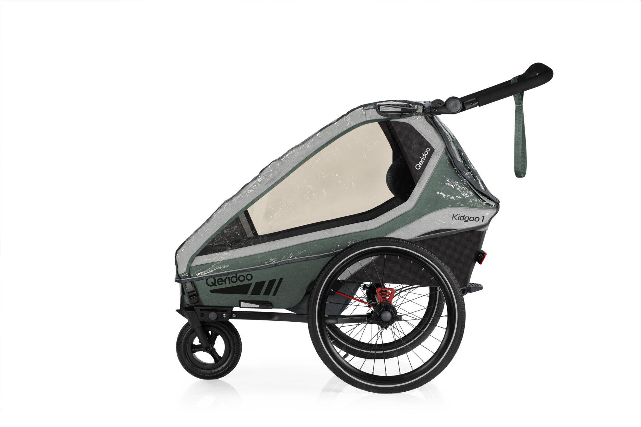 Regenbescherming voor de tweezits fietskar Kidgoo 1 / Kidgoo 1 Sport 6/7