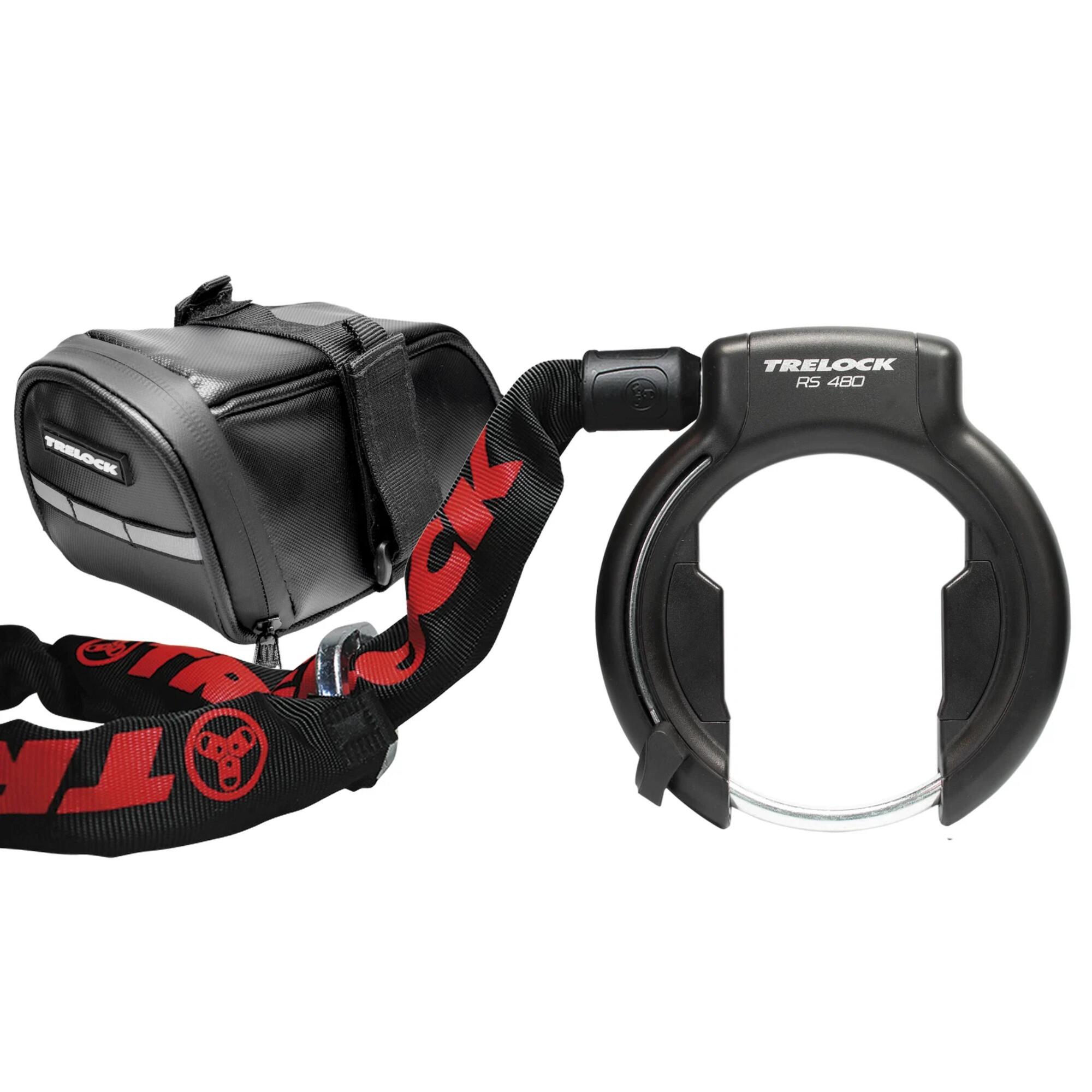 TRELOCK RS 480 XL lucchetto da telaio con catena ZR 355 2/7