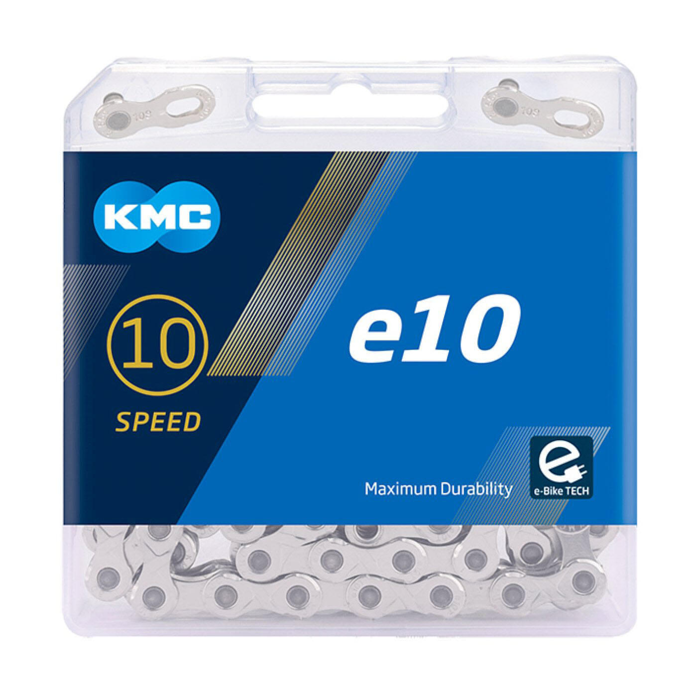 KMC E-Bike Kette e10 10-fach 122 Glieder mit MissingLink 4/7