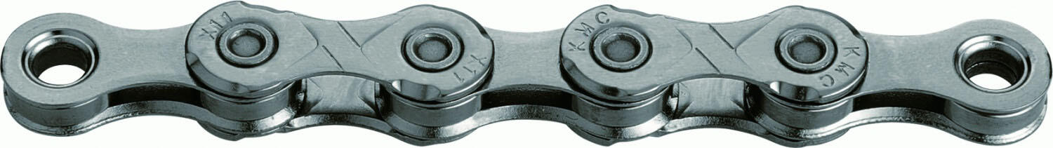 Cadena de bicicleta Shimano KMC X11 Gris 118 Enlaces 3/7