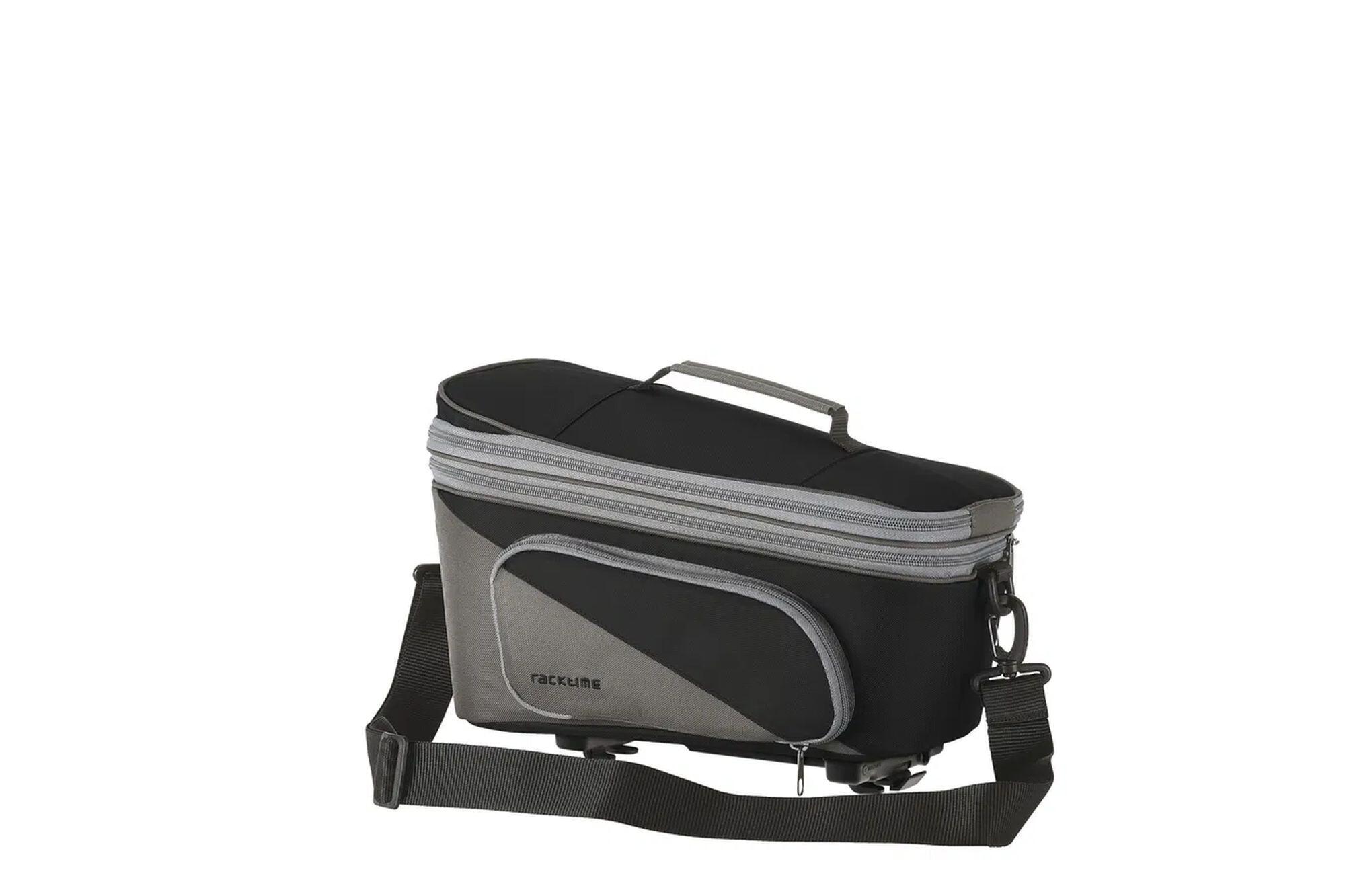 Racktime Gepäckträgertasche TalisPlus trunkbag 2.0 carbon black/stone grey 5/7