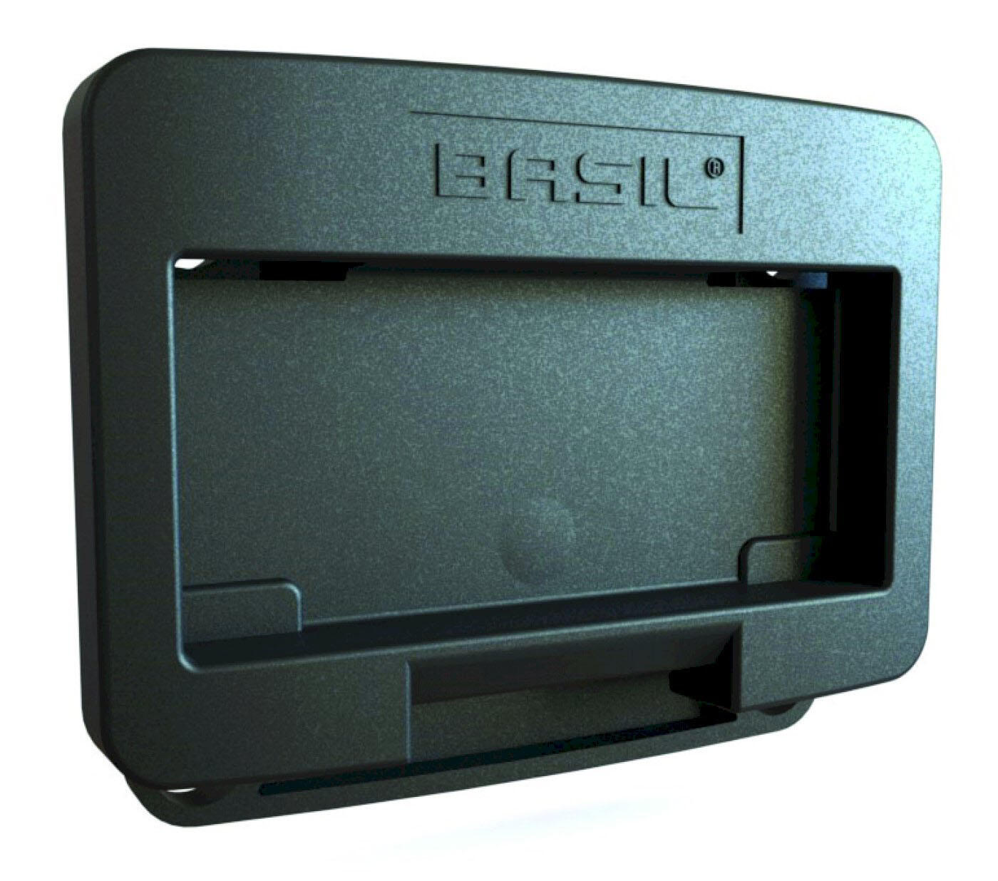 Basil Adapterplatte für VR-Körbe schwarz,auch f. Klickfix-Halter geeignet 5/7