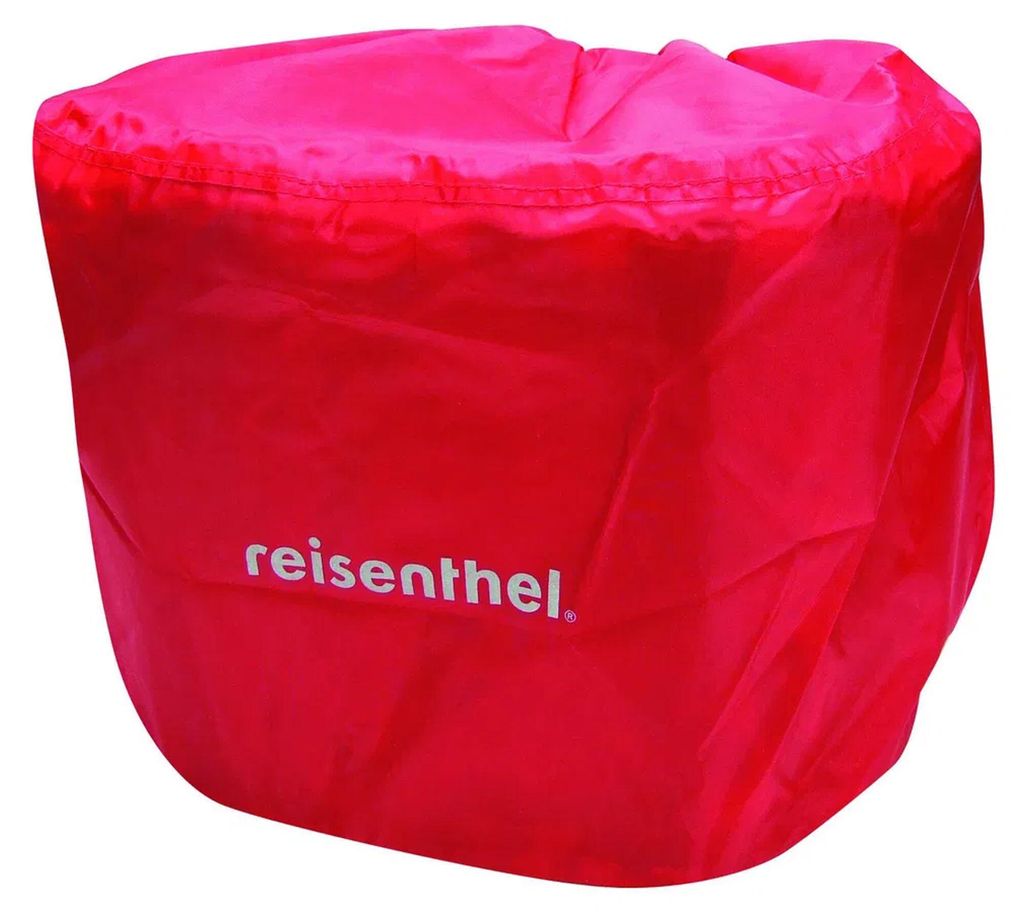 KLICKfix Regenhülle für Bikebasket Reisenthel rot 5/7