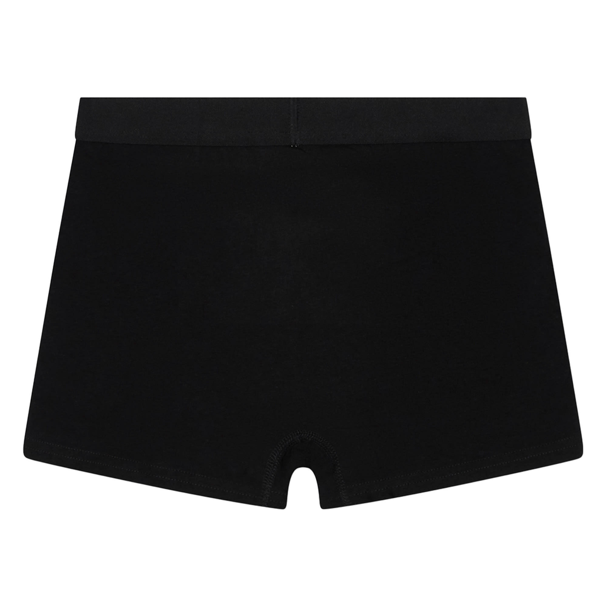 HYPE - 3er Pack Jungen Boxer Schwarz Atmungsaktive Unterwäsche 4/4