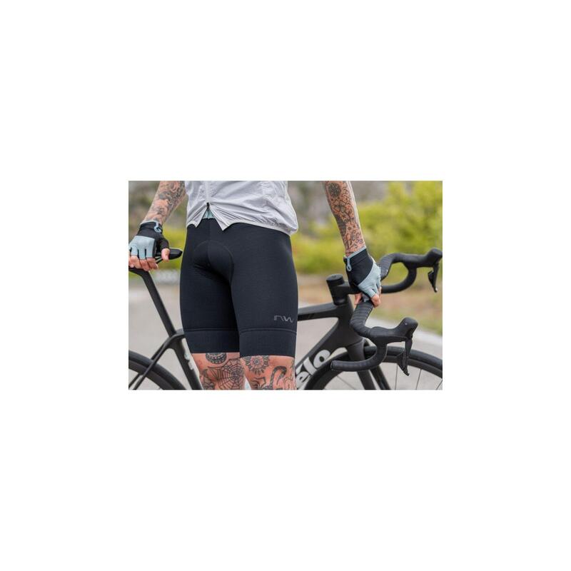 Pantaloni scurti cilism cu bretele - Extreme PRO 2 Bibshort - Black