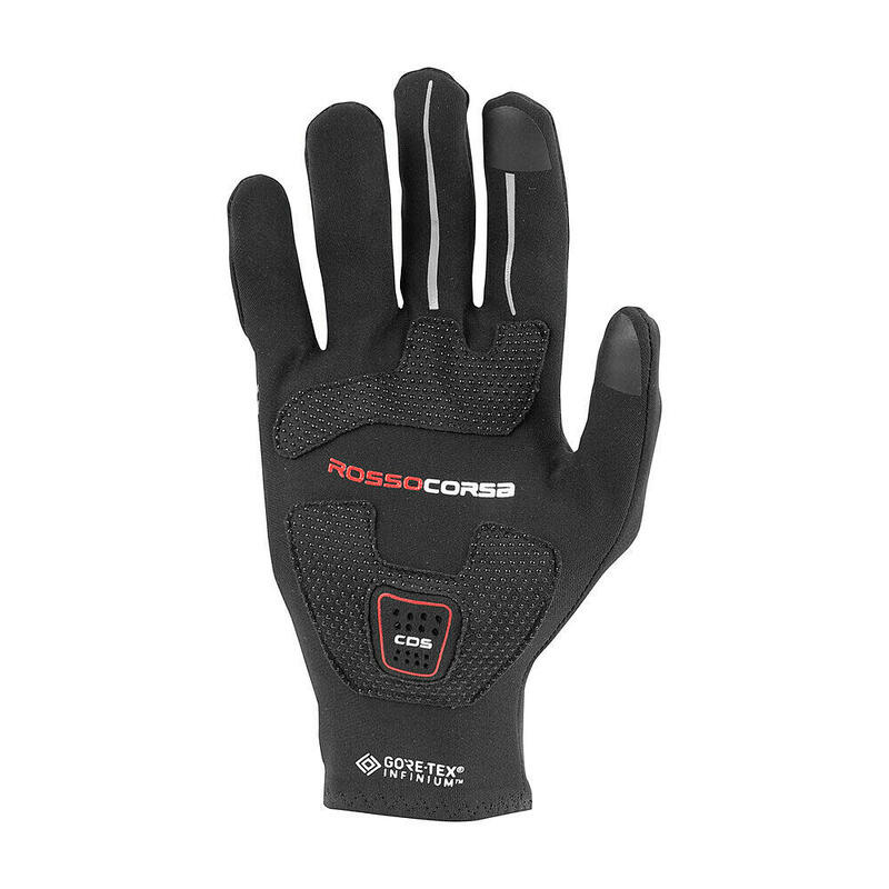 Manusi ciclism calduroase cu degete lungi - Perfetto Light - negru