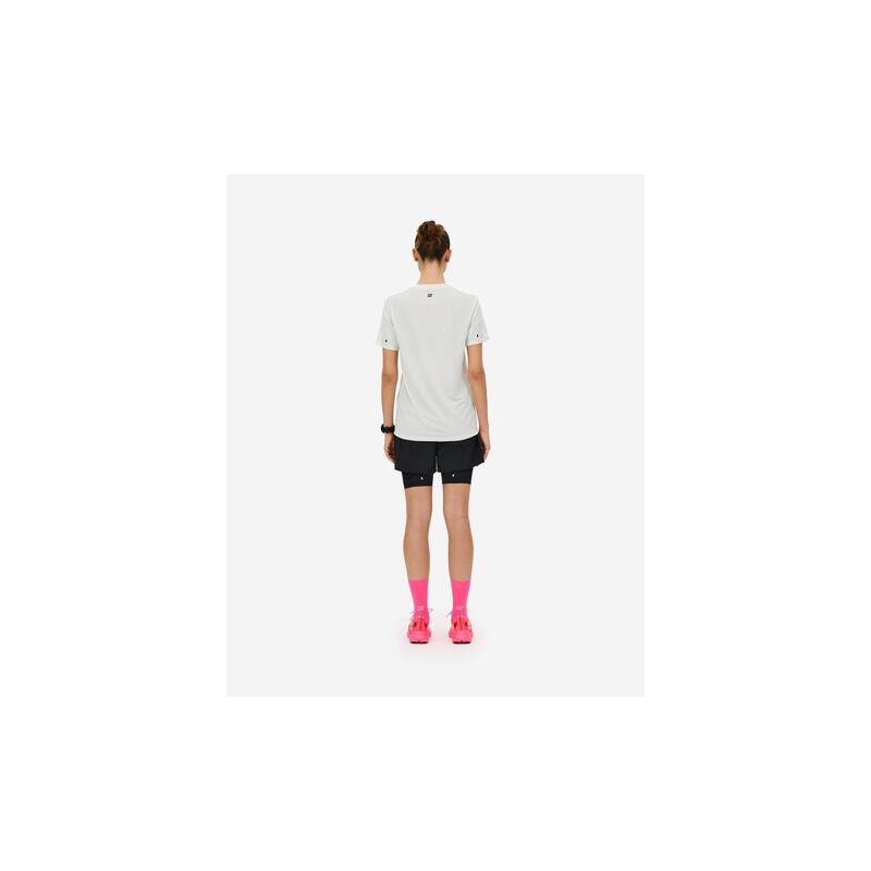 Pantaloni scurți alergare CEP Core Run 2in1 femei - negru | compresie + liberta…