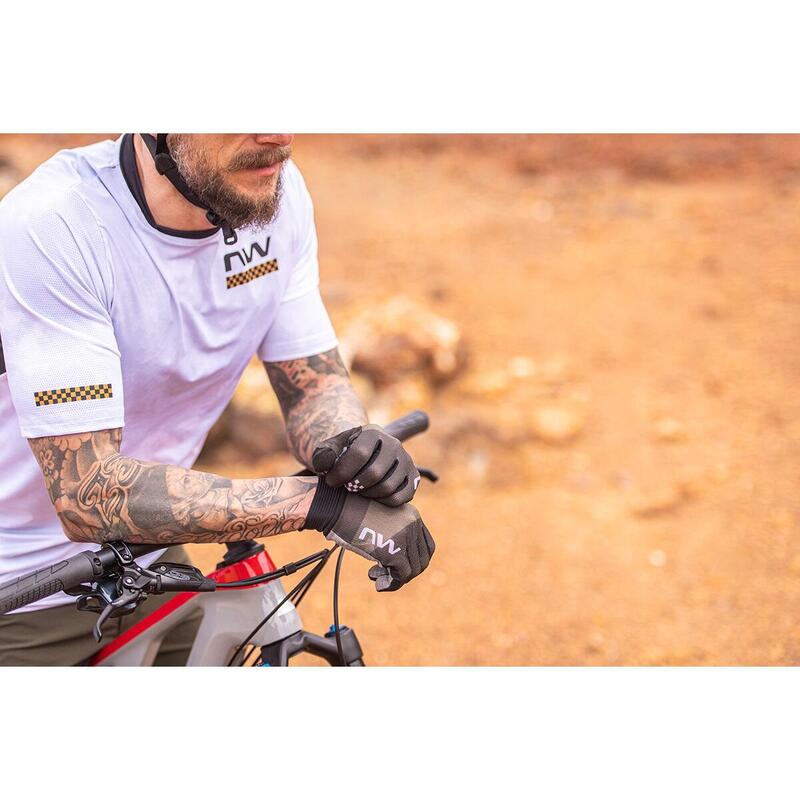 Manusi degete lungi - AIR LF Full Finger Glove - Grey | Black