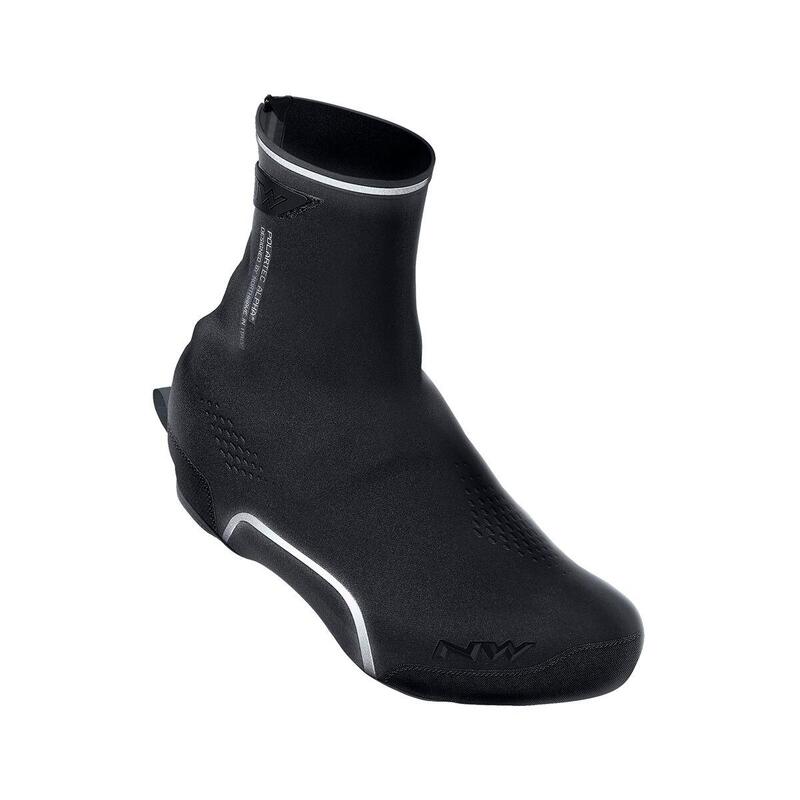 Huse pantofi ciclism iarna sau vreme rece Fast Polar - negru