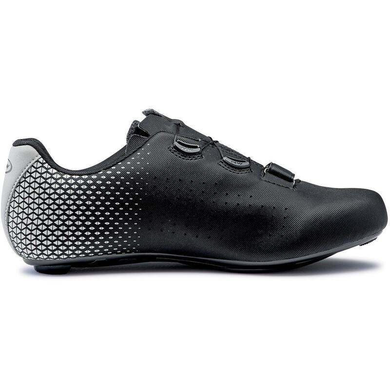 Pantofi ciclism sosea - Core Plus 2 Wide - Black | Silver