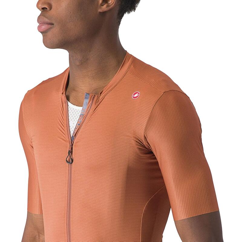 Tricou ciclism cu maneca scurta pentru barbati Espresso Jersey - maro deschis m…