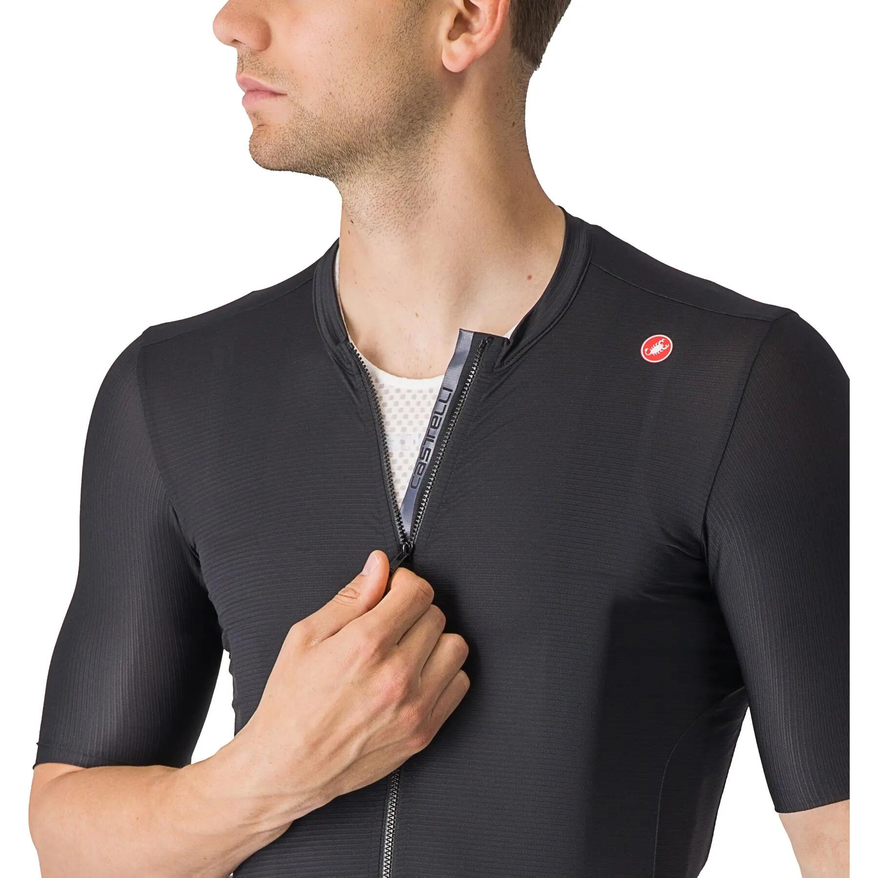 Tricou ciclism cu maneca scurta pentru barbati Espresso Jersey - negru 5/5
