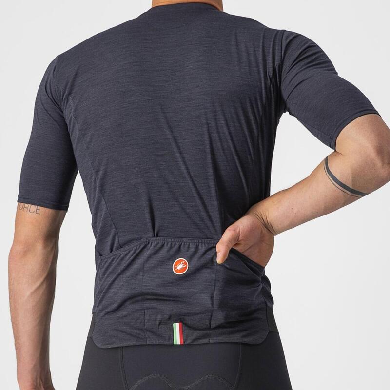 Tricou pentru ciclism cu maneca scurta Essenza Jersey - negru