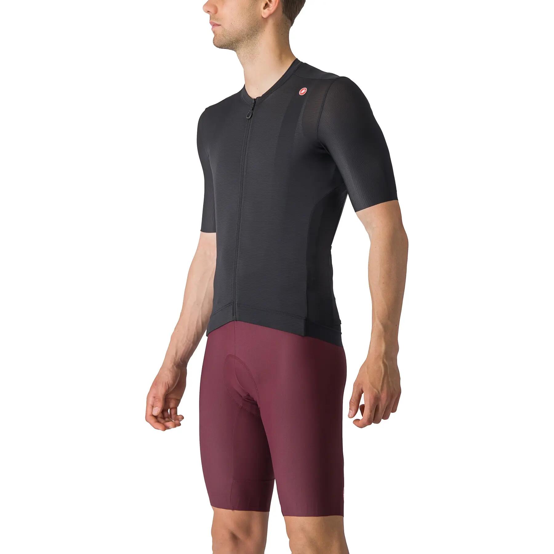 Tricou ciclism cu maneca scurta pentru barbati Espresso Jersey - negru 3/5