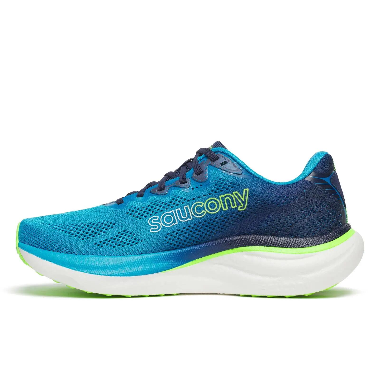 Saucony Ride 19 Scarpe Running Uomo Blu 3/5