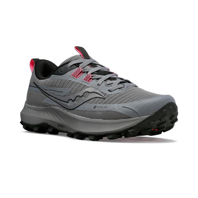 Pantofi alergare pentru femei Peregrine 13 GTX - gri Gravel negru