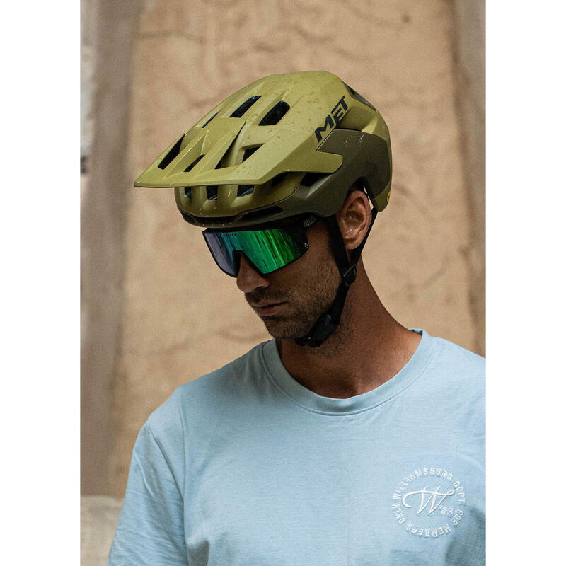 Casca ciclism MET Revo Mips - masliniu mat