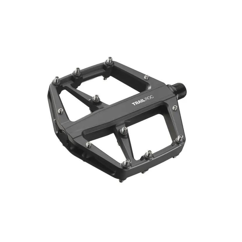 Pedale flat bicicleta MTB Trail Roc - negru 2/5