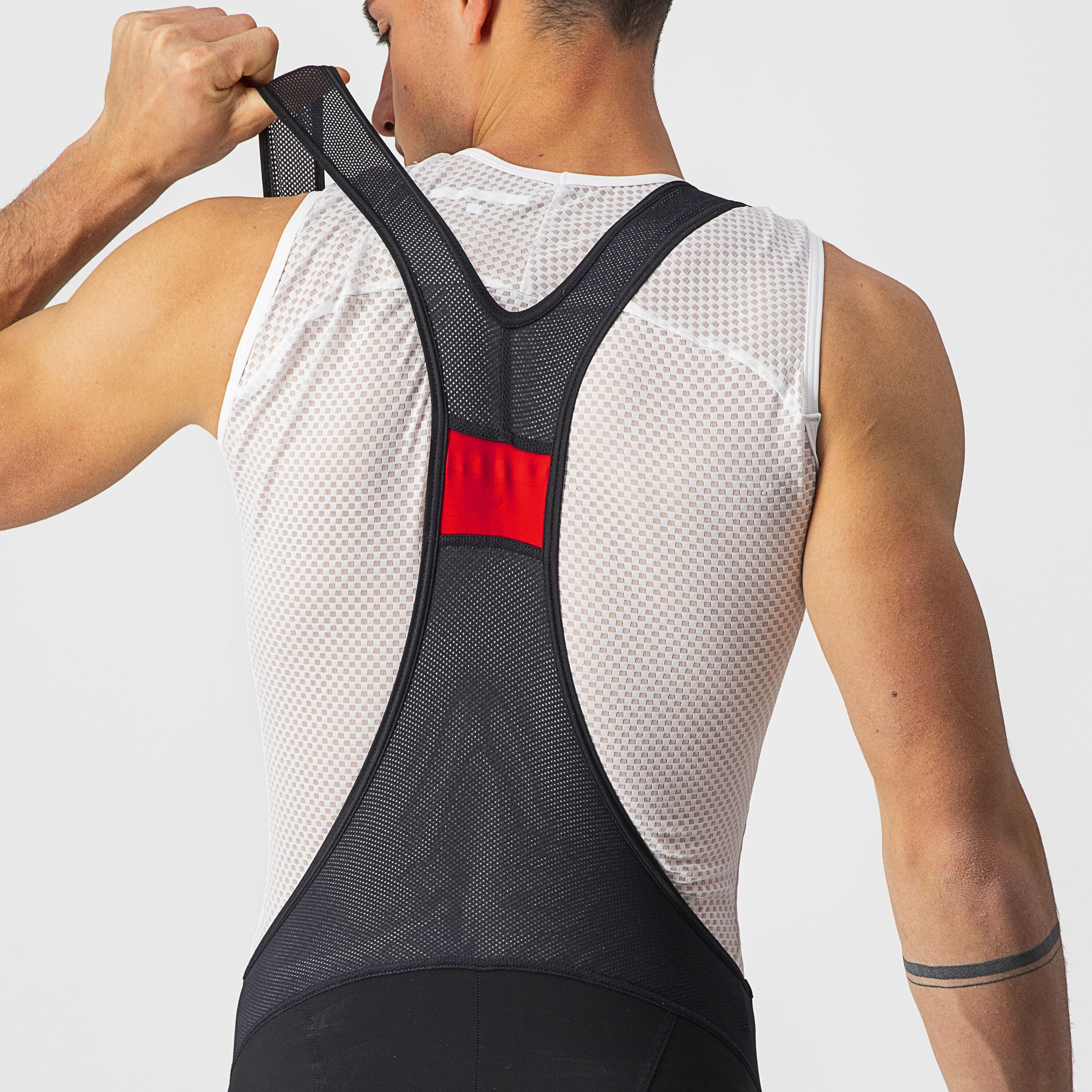 Pantaloncini con bretelle Castelli Endurance 3 Neri 5/5