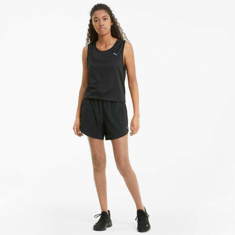 Pantaloni scurti pentru femei Run Favorite Woven 5 inch pants - negru