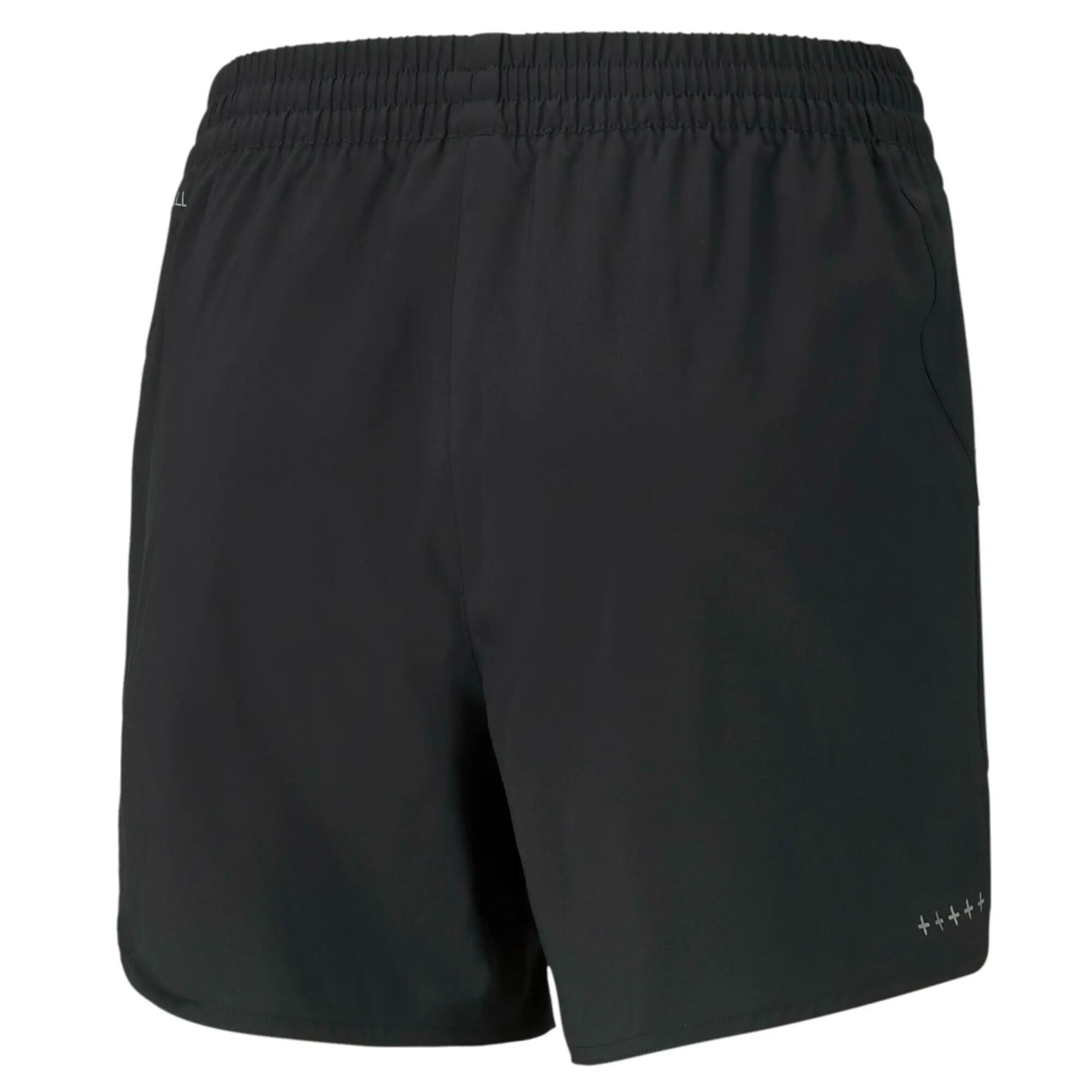 Pantaloni scurti pentru femei Run Favorite Woven 5 inch pants - negru 4/5