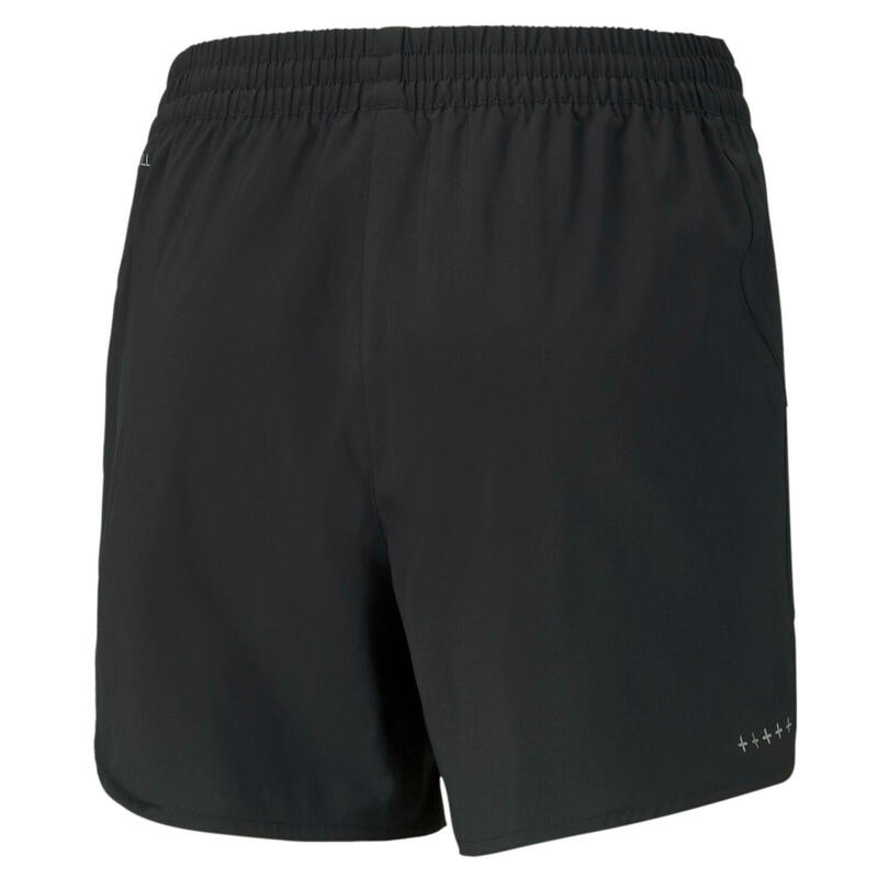 Pantaloni scurti pentru femei Run Favorite Woven 5 inch pants - negru