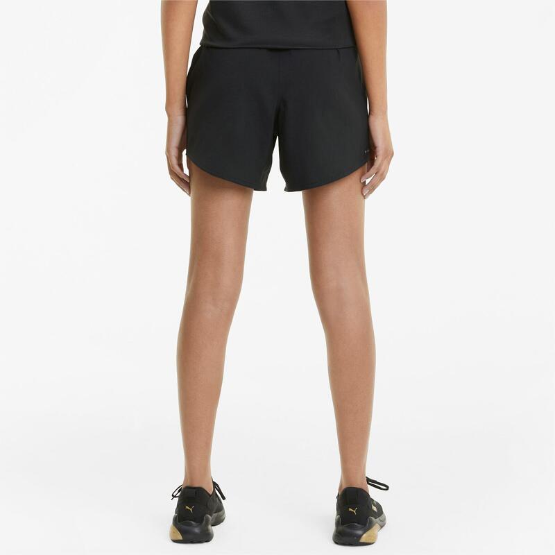 Pantaloni scurti pentru femei Run Favorite Woven 5 inch pants - negru