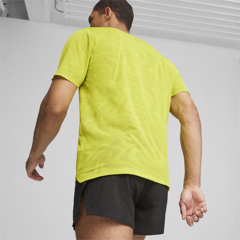 Tricou tehnic barbati Run Ultraspun - verde electric Lime fluo