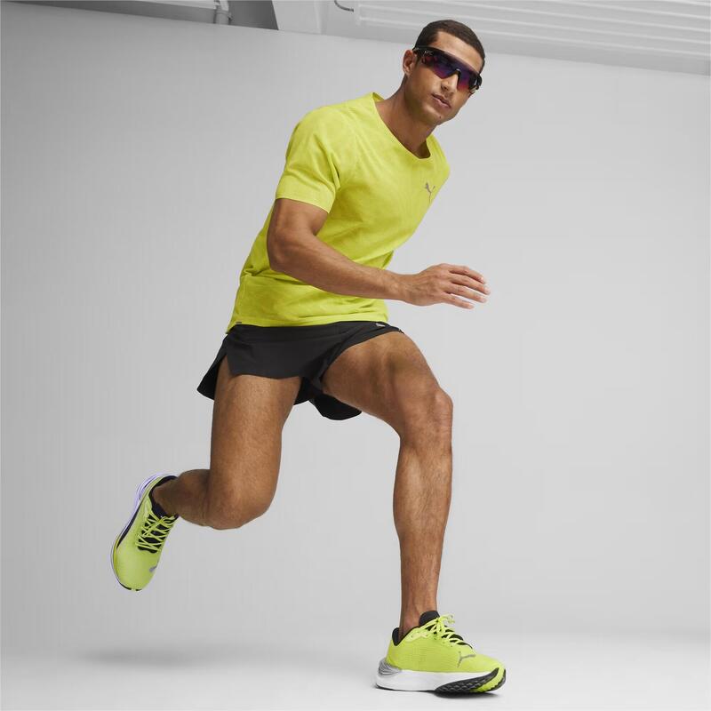 Tricou tehnic barbati Run Ultraspun - verde electric Lime fluo