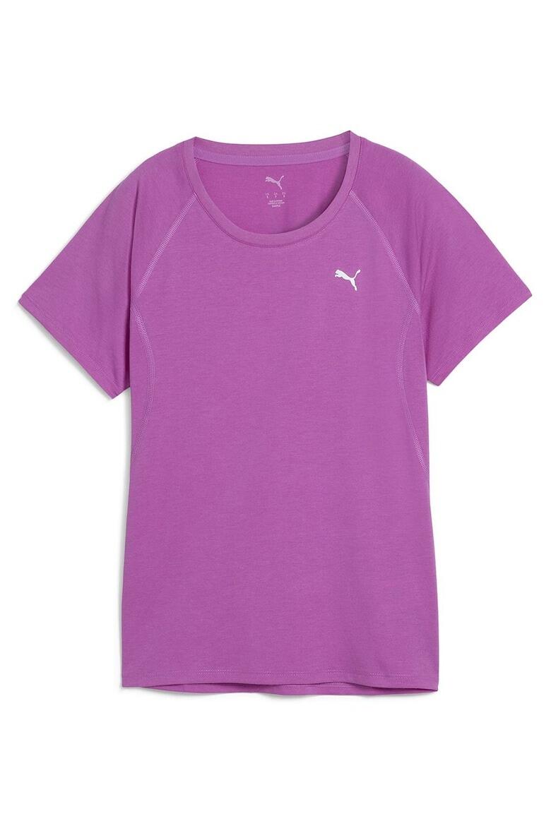 Camiseta de corrida feminina PUMA Run Velocity Tee Tri-Blend 4/5